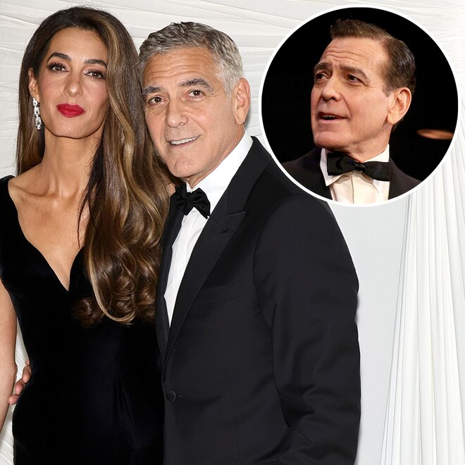 How George Clooney’s Wife Amal Reacted to Him Dyeing His Hair Brown